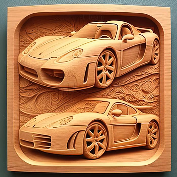 3D model Porsche Carrera GT (STL)